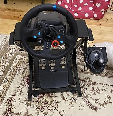 ps sükan: Logitech G29 Driving Force sükan dəsti + 3 pedallı blok + Logitech — 7