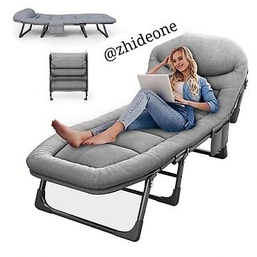 bed: Раскладушка, Новый, С матрасом — 1