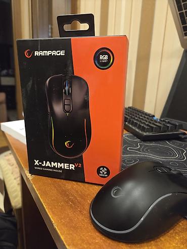 ucuz notbuk: Rampage X-Jammer V2 (SMX-R47) – simli gaming mouse Xüsusiyyətlər: - — 1