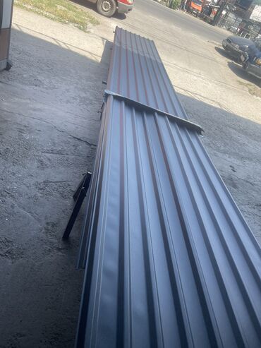 Профнастил: Серый матовый профнастил 0.35.04.0.45. 050’толщина бар только Россия — 15