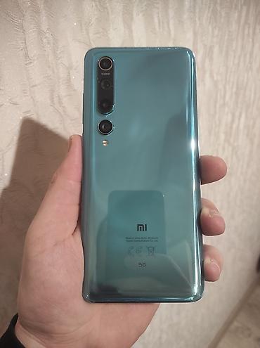 Xiaomi: Xiaomi Mi 10 5G, rəng - Göy, 
 İki sim kartlı — 1