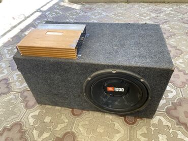 колонка усилитель микшер: Автоакустический комплект: сабвуфер JBL и 2‑канальный усилитель
