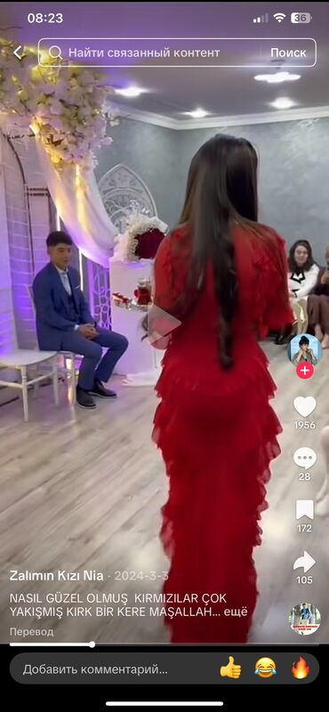 Ziyafət donları: Platya yenidir.Etiketi də üzərindədir .Geyinilməyib.Heç bir defekti — 10