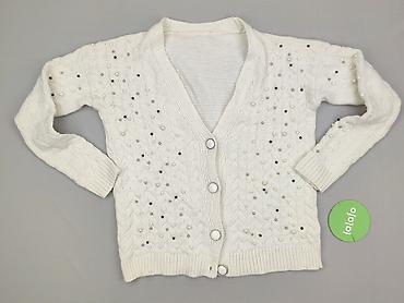 sweter z perełkami: Kardigan damski, rozmiar 2XL — 2