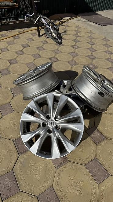 215 65 16 с: Литые Диски R 18 Toyota, Комплект, отверстий - 5, Б/у — 2