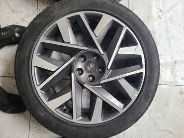разбор корейских авто: Колеса в сборе 255 / 45 / R 20, Лето, Б/у, 1 шт, Легковые, Литые, отверстий - 5