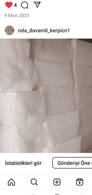 Kərpiclər: Oda davamlı, hər növdə hər ölçüdə istənilən rəngdə kərpiclər. içi — 27