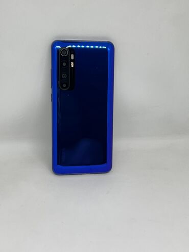 телефоны за 10 тысяч сом: Xiaomi, Mi 10 Lite 5G, Колдонулган, 128 ГБ, түсү - Көк, 2 SIM