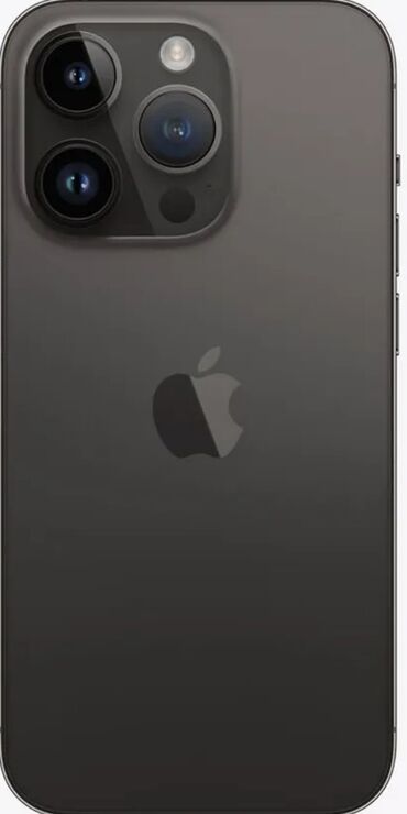 Apple iPhone: IPhone 14 Pro Max, 256 GB, Qara, Simsiz şarj, Face ID, Sənədlərlə