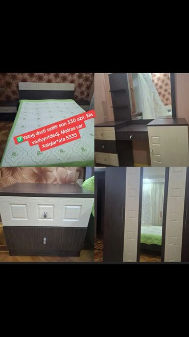 ✅Yatag desti satilir son 330 azn. Ela veziyyetdedj. Matras var