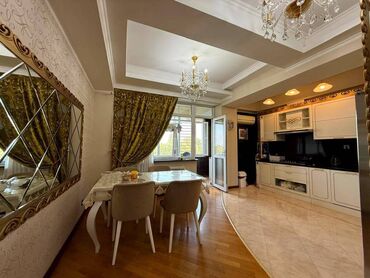 офис в жилом доме: 4 бөлмө, 230 кв. м, Элитка, 6 кабат, Евроремонт