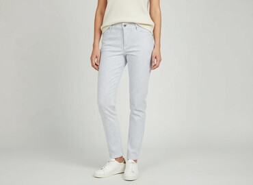 spodnie marks spencer: Material trousers for women, size M