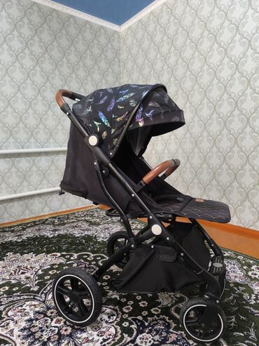 прогулочная коляска peg perego: Балдар арабасы, түсү - Кара, Колдонулган