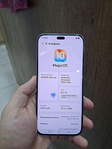 honor bend: Срочно продом телефон Honor 400lite в идеальном состояниивсе — 3