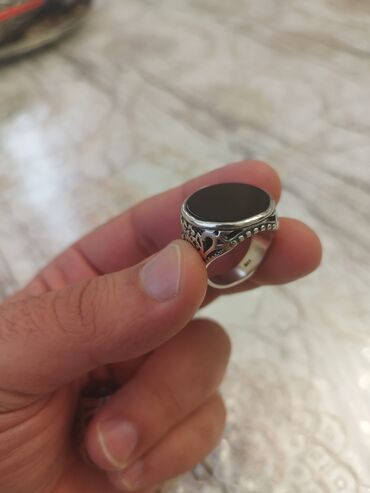 kisi nisan uzukleri: Üzük, Gümüş, Əqiq, 5.00+ Karat