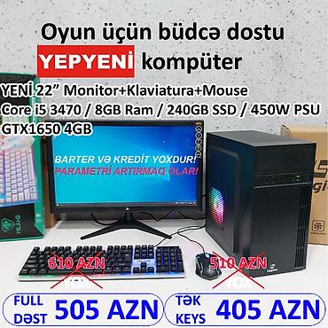 Masaüstü kompüterlər və iş stansiyaları: FÜRSƏTDƏN YARARLANIN!!! BÜTÜN KOMPÜTERLƏR MAYA DƏYƏRİNDƏN AŞAĞI!! ⭐Tək — 3