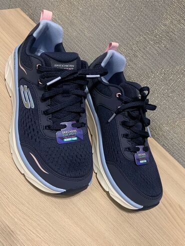 зальники сороконожки: Кроссовки, 39, Sketchers, Новый, цвет - Синий, Самовывоз, Платная доставка