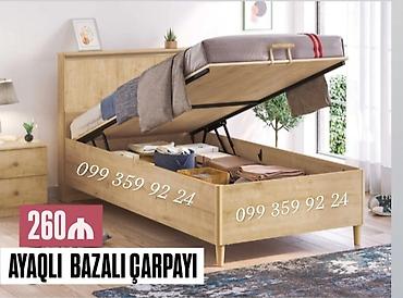 divar yataq mebeli: Ayaqlı bazalı çarpayı - Alt hissəsi hidravlik mexanizm ilə asanlıqla — 1