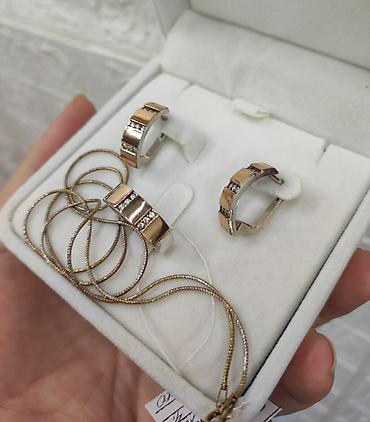 Серебряные наборы украшений: Набор украшений, Проба 925, Женские, Новый — 5