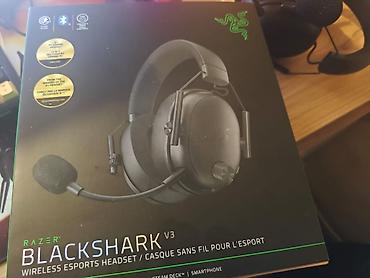 gaming qulaqcıq: İşlənmiş Simsiz (Bluetooth) Qulaqcıqlar, Razer, rəng - Qara — 1