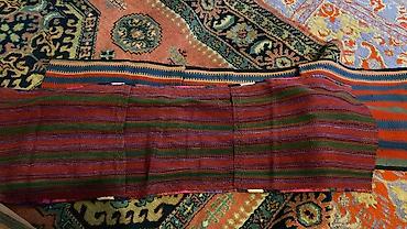 карнавальные костюмы баку: Çoxrəngli əl toxuması kilim/kəmər parçası Xurcun - Material: Yundan — 1