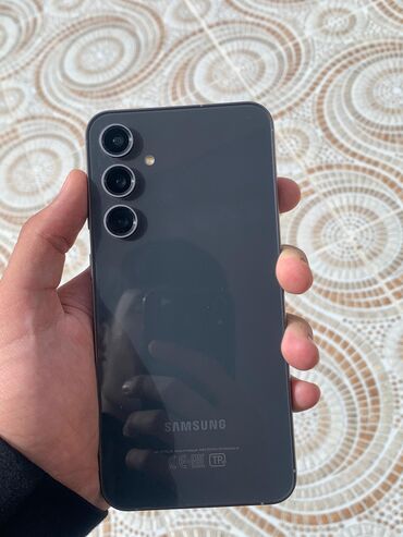 telefon girovu ile kredit: Samsung Galaxy S23 FE, 128 GB, rəng - Boz, Düyməli, Sensor, Barmaq izi