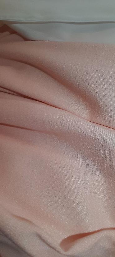 Личные вещи: Açıq pudra rəngində qısa don - Model: kvadrat yaxalı, kəmərli, balon — 5