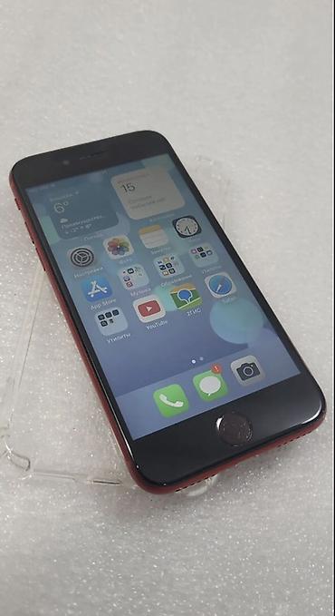 Техника и электроника: IPhone 8, Б/у, 64 ГБ, Красный, Чехол, 100 % — 2