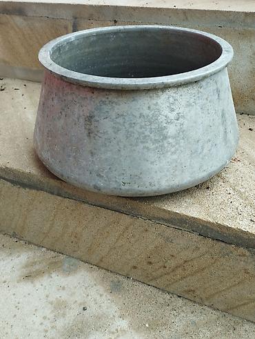 Alüminium qazanın/təyqunun təsviri - Material: qalın divarlı
