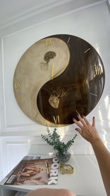 Часы для дома: ✨ Авторские изделия из эпоксидной смолы ✨ Создаём на заказ: часы — 50