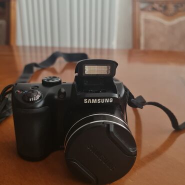 samsung fotoaparat: Samsung wb100 fotoaparat Xüsusiyyətləri: Rəng Seçimləri: Qara və