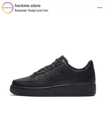 nike air force 1 black: Мужские кроссовки, 40.5, Nike, Новый, цвет - Черный, Самовывоз, Бесплатная доставка, Платная доставка