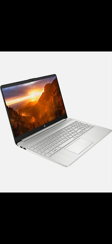 HP 15 seriyalı noutbuk - 15.6" ekran: nazik çərçivəli, mat səthli