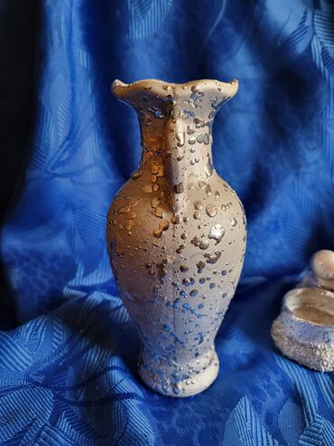 Ostali kućni dekor: Set vintaz,nov,svecnjak i vaza,rucni rad. Set boje srebra,boja ne na lalafo.rs — 4 Ostali kućni dekor: Set vintaz,nov,svecnjak i vaza,rucni rad. Set boje srebra,boja ne — 4