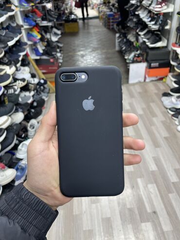 Apple iPhone: IPhone 7 Plus, Б/у, 128 ГБ, Черный, Чехол, 100 %