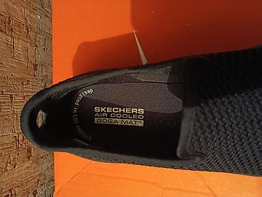 скетчерс мужские: Мужские кроссовки, 39, 39.5, Skechers, Новый, цвет - Черный, Самовывоз, Платная доставка — 6