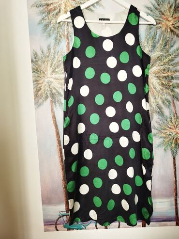 haljine elegantne do kolena: Emporio Armani M (EU 38), bоја - Šareno, Na bretele