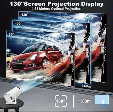 микрофон для пк: Android 11.0 Smart Proyektor – 4K dekodlama, Wi‑Fi 6, 130" ekran - — 3