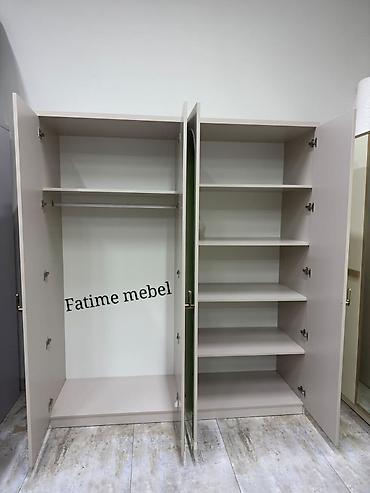 otaq qapilari kreditle: Dolab fabrik istehsalı Ölçü 190sm eni 60 der 220 hundurluk Qiymət — 2