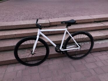 вилка для велика: Фикс сингл велосипед полностью алюминий,рама,вилка, система, под