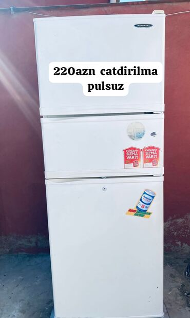 ucuz xaladennik: Westpoint markalı 3 qapılı soyuducu - Rəng: ağ - Üst bölmə: soyuducu