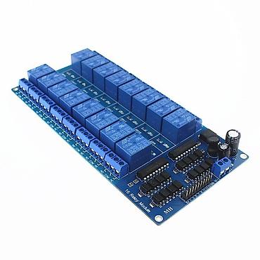 Автозапчасти: Kateqoriya: Elektronik Kartlar > Rele Kartları Məhsul: 16'lı 5V — 1
