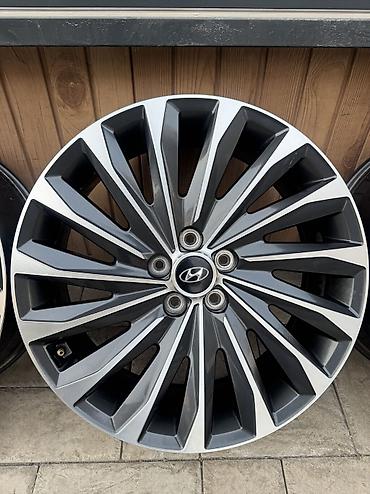 дамкрат авто: Литые Диски R 20 Hyundai, Комплект, отверстий - 5, Б/у — 8