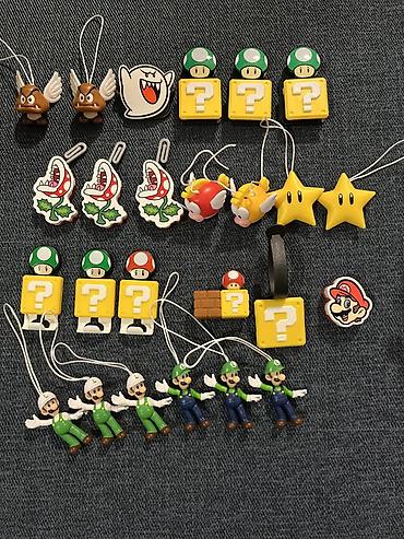 stich oyuncaq: Super Mario temalı aksesuar və bəzək fiqurları dəsti. Tərkib — 1
