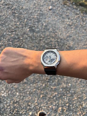 İşlənmiş, Qol saatı, G-Shock, rəng - Gümüşü