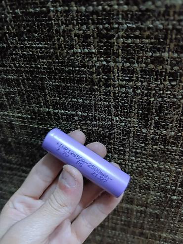 Ehtiyat hissələri: Salam 18650 işlənmiş akkumulyatorlar satılır 2500-2600 mah 3.7v və — 10