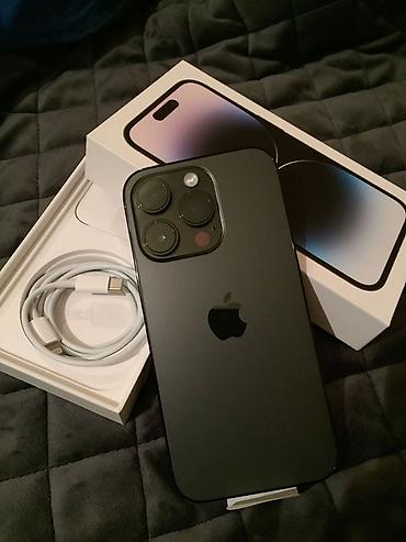 iphone 16 pro işlənmiş: IPhone 14 Pro Max, 256 GB, Qara, Face ID — 1