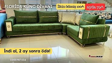 Divanlar: Künc divan, Yeni, Açılan, Bazalı, Parça, Ünvana pulsuz çatdırılma — 6