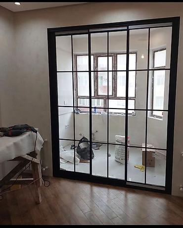 Pəncərə ustası xidmətləri: Şüşə ara kesmeler plastik qapi pencereler cambalkon alminum işlerinin — 6