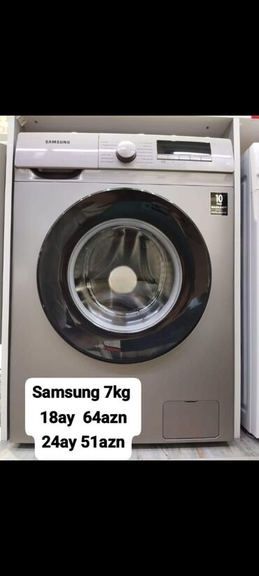 Paltaryuyan maşınlar: Paltaryuyan maşın Samsung, 8 kq, Yeni, Avtomat, Qurutma var, Kredit var, Pulsuz çatdırılma — 5